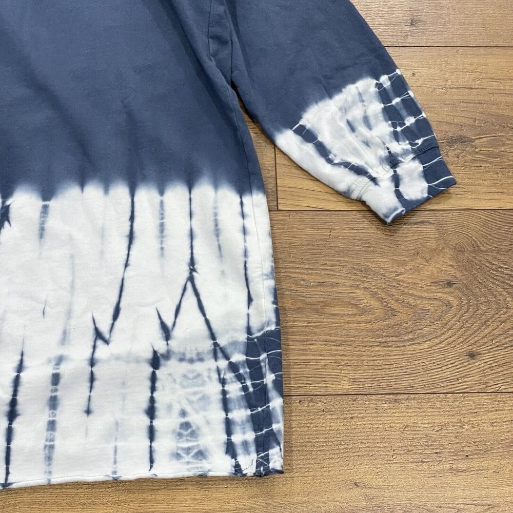 Altard State Dress Womens Small Blue Tie Dye Sweatshirt Tunic Relaxed Fit NWT‎ - Picture 10 of 12